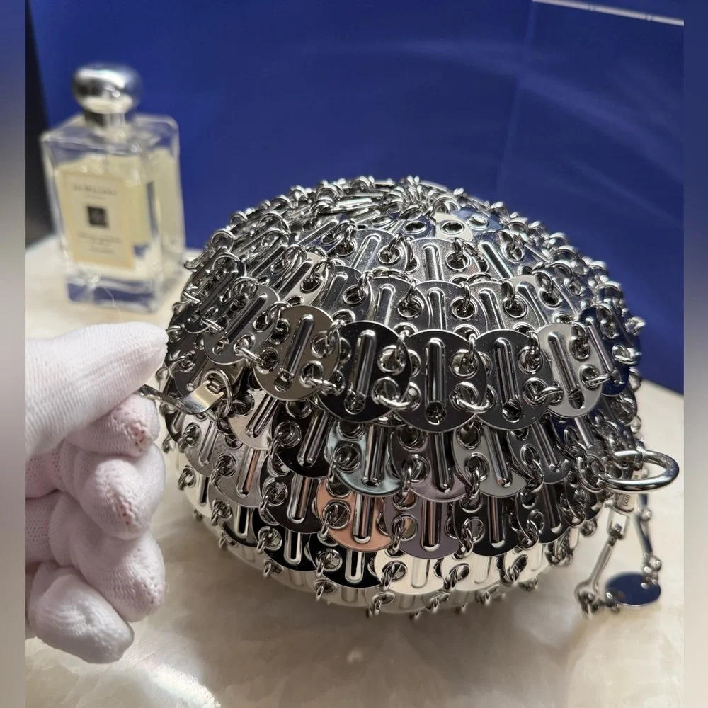 Paco Rabanne 1969 Ball Disc Shoulder Bag - Picture 7 of 16